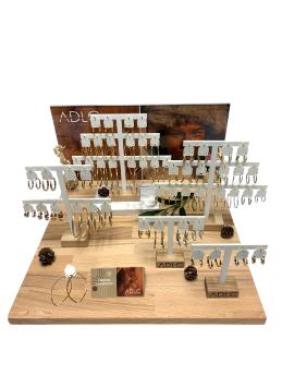 KIT OR 750 °/°° 54 PAIRES VITRINE BASSE 40*20