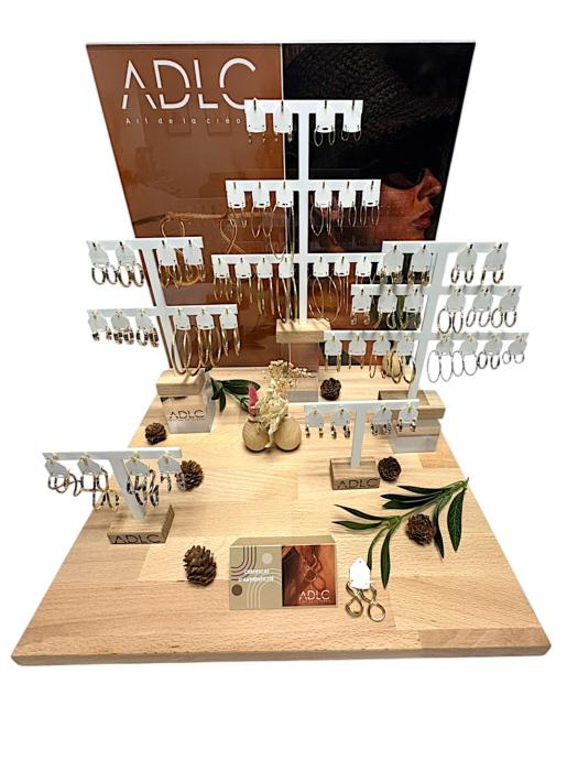 KIT OR 375 °/°° 54 PAIRES VITRINE HAUTE 40*40