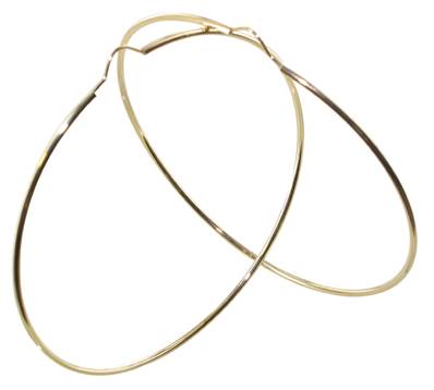 HOOPS FLEX ROUND WIRE 1.20 DIAM 60 GOLD 375 °/°°