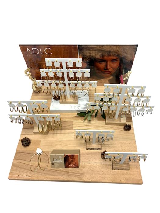 KIT OR 375 °/°° 54 PAIRES VITRINE BASSE 40*20